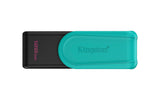 KINGSTON 128Go Portable USB 3.2 Gen 1 DataTraveler Exodia S Black/Turquoise