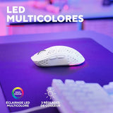 TRUST Souris gaming sans fil HELOX ultra légére - Blanche
