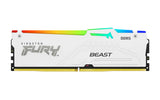 KINGSTON 32Go 6800MT/s DDR5 CL34 DIMM Kit of 2 FURY Beast White RGB EXPO