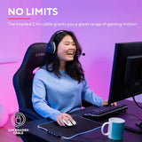 TRUST Souris gaming filaire YBAR blanche