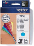 BROTHER LC-223 cartouche d encre cyan capacité standard 550 pages pack de 1