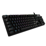 LOGITECH G512 Carbon Lightsync RGB Mechanical Gaming Keyboard with GX Brown switches Carbon FRA Central