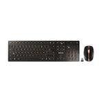CHERRY Pack clavier & souris DW 9100 sans fil noir/bronze,
