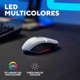 TRUST Souris gaming sans fil FELOX rétroéclairée - Blanche