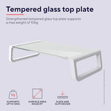 TRUST Support pour écran MONTA blanc