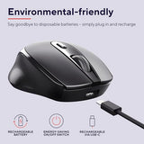 TRUST Souris sans fil ZAYA rechargeable - Noire
