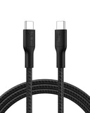 BELKIN USB-C TO USB-C 240W 2.0 BRAIDED PCR 2M BLACK