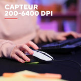 TRUST Souris gaming filaire FELOX rétroéclairée - Blanche