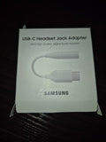 Samsung EE-UC10JUWEGWW - Adaptateur USB Type C Vers Jack 3.5 - Blanc (Emballage Original)