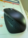 CHERRY Souris STREAM COMFORT sans fil noire