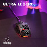 TRUST Souris gaming filaire HELOX ultra légére - Noire