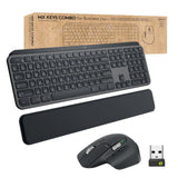 LOGITECH MX Keys Combo for Business Keyboard and mouse set backlit wireless Bluetooth LE QWERTY US International graphite (US)