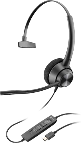 POLY EncorePro 310 Casque filaire USB-C 1 écouteur