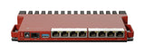 Mikrotik L009UiGS-RM Routeur connecté 2.5 Gigabit Ethernet, Gigabit Ethernet Rouge