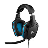 LOGITECH Gaming Headset G432 Headset 7.1 channel full size wired USB 3.5 mm jack black