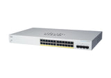 CISCO Business Switching CBS220 Smart 24-port Gigabit PoE 195W 4x10G SFP+ uplink