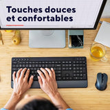 TRUST Pack clavier & souris sans fil TREZO (FR)