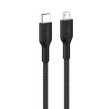 BELKIN USB-C TO M-USB 2.0 BRAIDED PCR 1M BLACK
