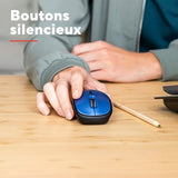 TRUST Souris sans fil compacte YVI+ ECO - Blue