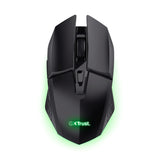 TRUST Souris gaming sans fil FELOX rétroéclairée - Noire