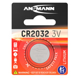 ANSMANN Pile lithium 5020122 CR2032 blister de 1