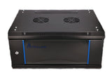 Extralink 4U 600X450 WALL-MOUNTED RACKMOUNT CABINET BLACK Rack monté sur le mur Noir