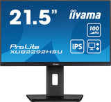 iiyama ProLite XUB2292HSU-B6 écran plat de PC 54,6 cm (21.5") 1920 x 1080 pixels Full HD LED Noir
