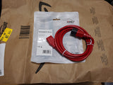 LINDY 1m IEC Extension Lead Red