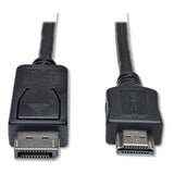 EATON TRIPPLITE DisplayPort to HDMI Adapter Cable M/M 10ft. 3.1m