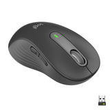 LOGITECH Signature M650 L LEFT Mouse large size left-handed optical 5 buttons wireless Bluetooth 2.4 GHz GRAPHITE