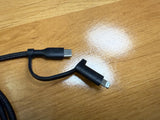 BELKIN 2-in-1 USB-C and LTG cable