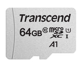 TRANSCEND 64Go UHS-I U1 microSD sans adaptateur SD pour smartphone / tablette