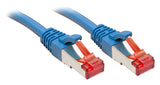 LINDY Cat.6 S/FTP Cable Blue 0.3m Patch Cable