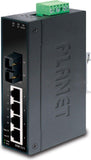 PLANET ISW-511 commutateur réseau Non-géré L2 Fast Ethernet (10/100) Noir