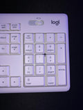LOGITECH MK295 Silent Wireless Combo - OFF WHITE - FRA - CENTRAL