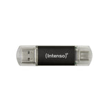 INTENSO Clé USB 3.2 Twist Line - 256 Go Type-C et Type-A