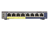 NETGEAR GS108PE Switch Prosafe+ 8 Gigabit /4 PoE manageable