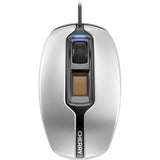 CHERRY Souris avec lecteur d empreintes MC 4900 USB argent
