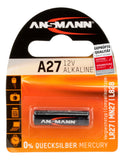 ANSMANN Piles alcalines 1516-0001 A27 blister de 1
