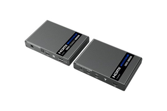 DEXLAN PROLONGATEUR KVM HDMI 4K / USB Zéro Latence 4K@60Hz 70m