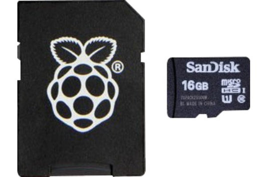 Carte micro SD 16Go avec NOOBS pour Raspberry PI