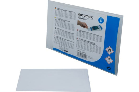 DACOMEX Pack de 5 cartes de nettoyage pour lecteur de cartes