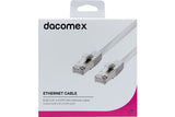 DACOMEX Cordon RJ45 CAT. 6 F/UTP LSOH snagless blanc - 1 m
