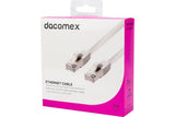 DACOMEX Cordon RJ45 CAT. 6 F/UTP LSOH snagless blanc - 2 m