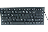 Clavier compact usb noir