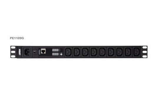 ATEN PE1109 PDU 19" 1U Basique mesuré 10A 9 prises C13