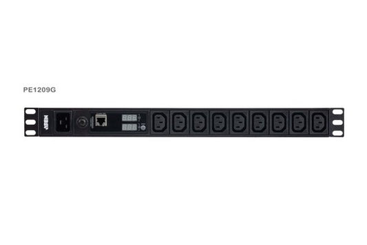 ATEN PE1209 PDU 19" 1U Basique mesuré 16A 9 prises C13