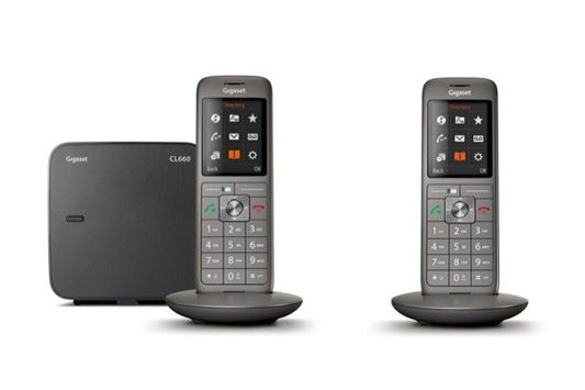 Gigaset CL660 DUO Tél. sans fil DECT - base + 2 combinés