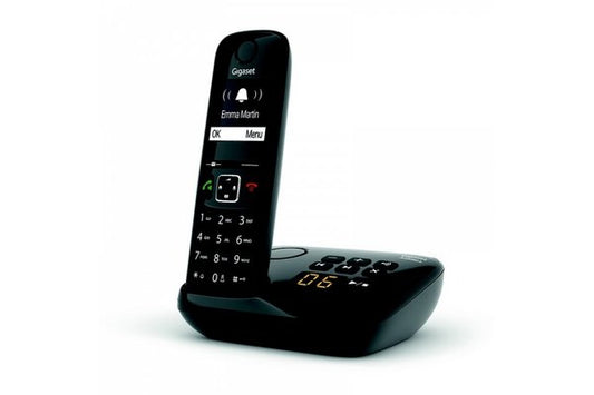 Gigaset AS690A tél. DECT+REPONDEUR - base + combiné noir