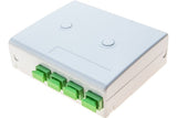 Point de terminaison optique FTTH 4 fibres SC-APC